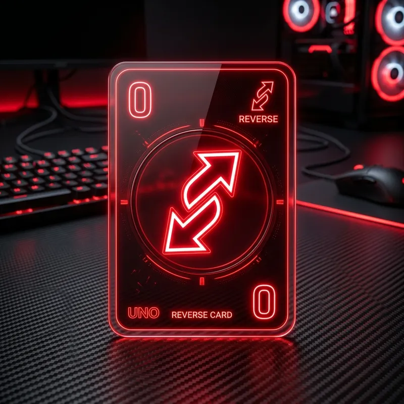 HD Red Uno Reverse Card Image Download